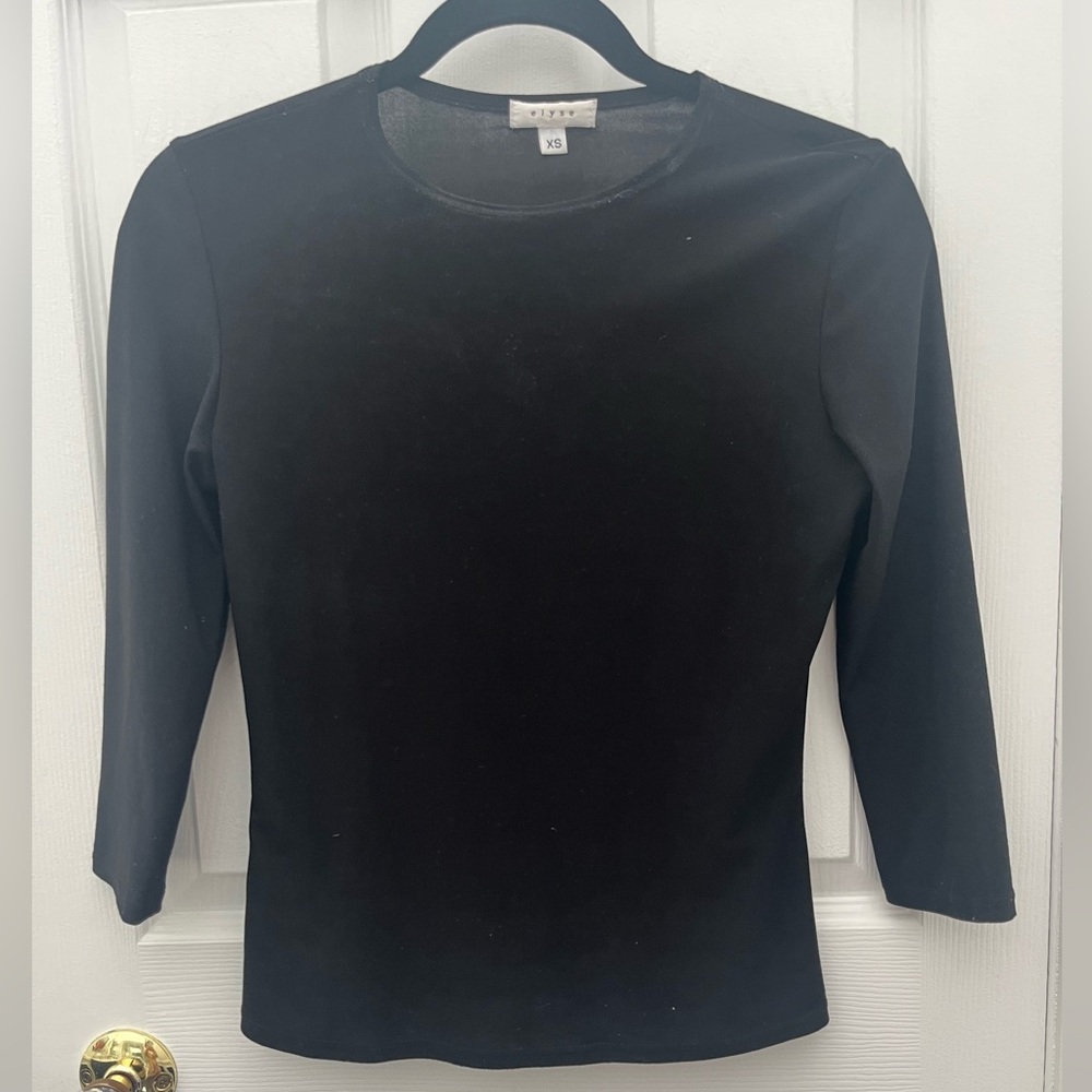 Elyse Black Women's Top